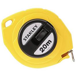 STANLEY 0-34-105 CLOSED CASE STEEL BLADE MEASURING TAPE 20MM X10MM METRIC