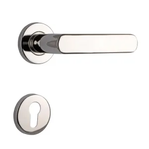 Elisa Design Stainless Steel AISI 304 Door Handle Set Silver 8millimeter
