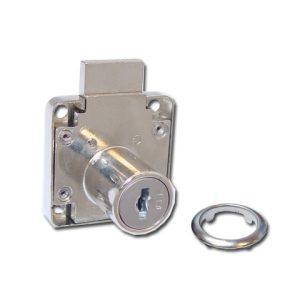 507-11 Armstrong Drawer lock for Office Furniture Finish: Nickel plating.