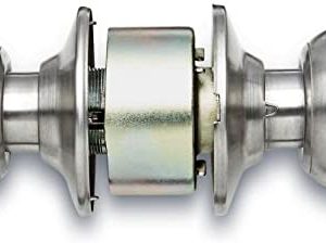 Godrej Locks Classic Cylindrical Lock (Stainless Steel)