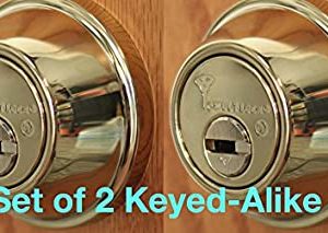 Mul-T-Lock Interactive+ Cronus High Security Grade 2 Single Cylinder Dead-Bolt w/Thumb Turn. Commercial or Residential Metal or Wood Doors