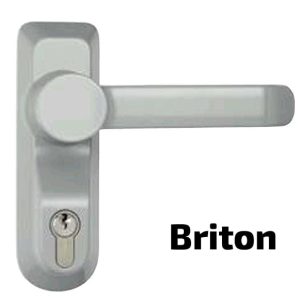 Briton Exit Hardware 1413.KE.SE Outside Locking Device for Panic Bars latch