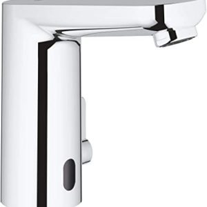 Grohe Eurosmart Cosmopolitan E Infra-Red Electronic Basin Mixer 1/2' With Mixing Device And Adjustable Temperature Limiter, 36327001