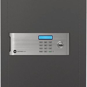 YSM/520/EG1 Certified Professional Safe, 22Mm Mortorised Locking Bolts, Lcd Screen, 49 Liter Capacity, Charcoal, W 350.0 X H 520.0 X L 360.0 Mm