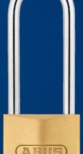 Abus Brass Padlock Long Shackle 65/50HB80 Keyed Alike system