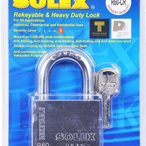 Solex Padlock 60mm Chrome