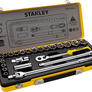 STANLEY 74-184-8 24PCS 1/2'' 12PTS SOCKET SET
