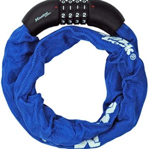Master Lock Chain Lock. Set Your Own Combination Bike Lock. 3 ft. Long. Assorted Colors. 8311DAST