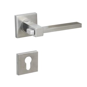 Stainless Steel Door Handle Silver 70millimeter