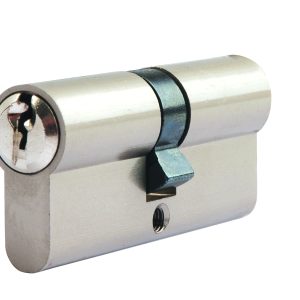 Union Cylinder 5 pin euro profile silver  74mm X-PC074DCSC