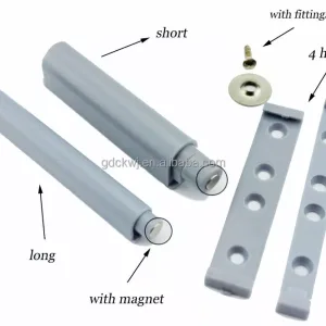 Push to Open Magnetic Door Drawer Cabinet Latch long type
