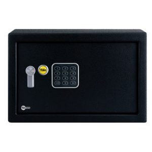 YSV/200/DB1 Yale Value Safe With Digital Pin Keypad And Override Keys Black 20x31x20cm
