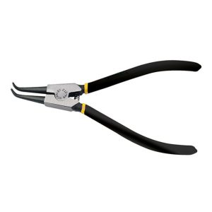 Circlip Bent Internal Pliers Black/Silver 175millimeter