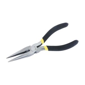 Long Nose Plier Silver/Black 150millimeter