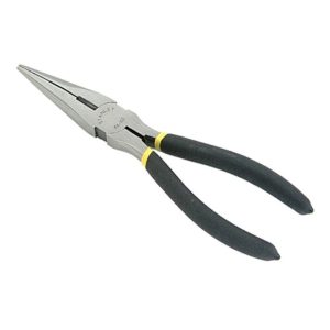 0-84-102 Stanley Long Nose Plier Black/Silver/Yellow 8"