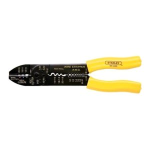 Metal Crimping Pliers Black/Yellow 9inch