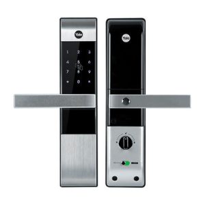 Yale YDM3109A Mortice Smart Lock Black/Silver 38cm