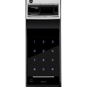Digital Rim Lock With Fingerprint And Keypad YDR4110 White