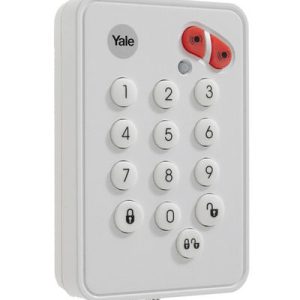 SR-KP Alarm Remote Keypad White 64x43x108millimeter