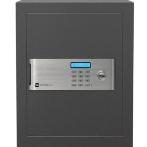 YSM/400/EG1 Office Safe With Digital Pin Keypad And Override Keys Black 40x35x34cm