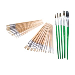 12-Piece Artist Round Head Brush Set Multicolour