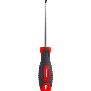 Soft Grip Professional Screwdriver Silver/Black/Red 6.5x75millimeter