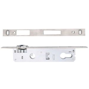 Narrow Style Lock-Roller Door Lock Silver 22millimeter