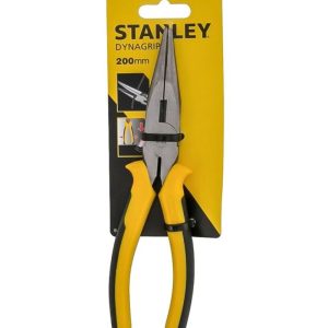 Long Nose Pliers Yellow/Black/Silver 200millimeter