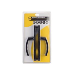 Black Handle On Narrow Plate