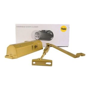 Yale Overhead Automatic Door Closer Gold 23cm
