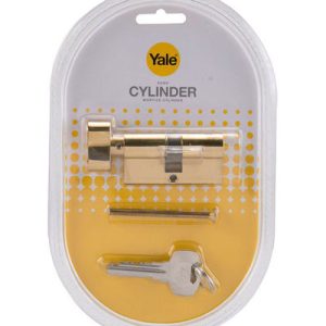 Euro Cylinder Lock With Key And Screw Gold/Silver 60millimeter