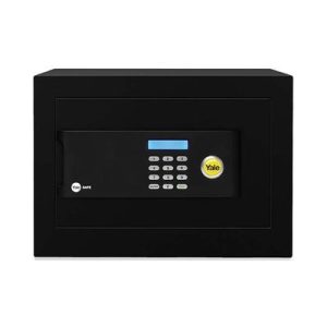 Home Security Safe With Pincode Access Black 25x35x30cm