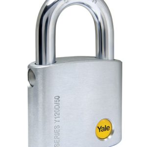 Dimple Key Padlock Silver 50millimeter
