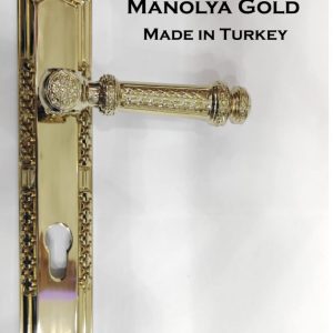 Door Handle Manolya Albifirin Made in Turkey Gold