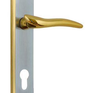 Yale Handle Brass Bristol Silver/Gold YA-14