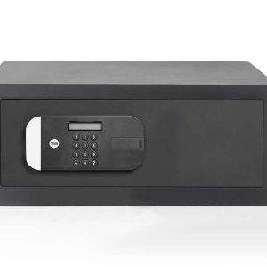 YLEM/200/EG1 Yale Maximum Security Motorised Laptop Safe Black 20x48x35cm