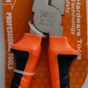 Combination Plier 8" orange black