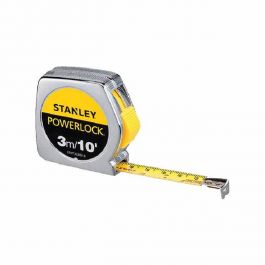 STANLEY STHT33203-8 POWER LOCK MEASURING TAPE 3M/EX13MM