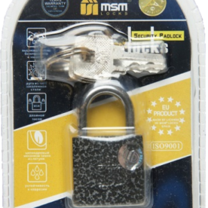 MSM High Quality Pad Lock, 25 mm, TS1-25